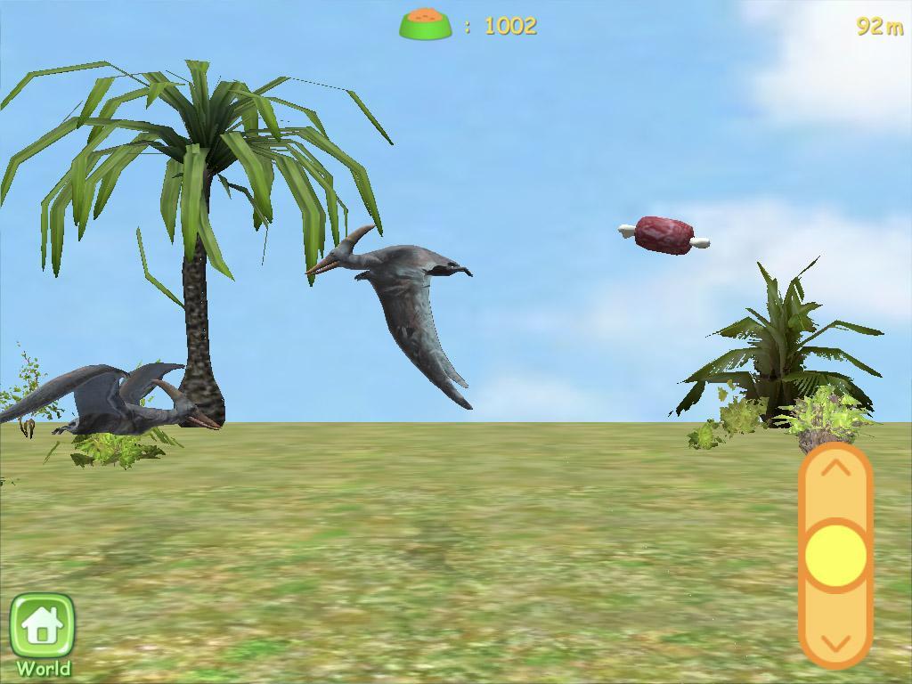 Виртуальный динозавр. Match3 Dinosaur.