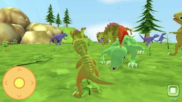 Dinosaur World 3D - AR Camera capture d'écran 1