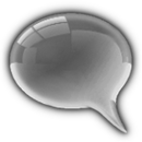 GoSMS Pro Theme Gunmetal Glass APK