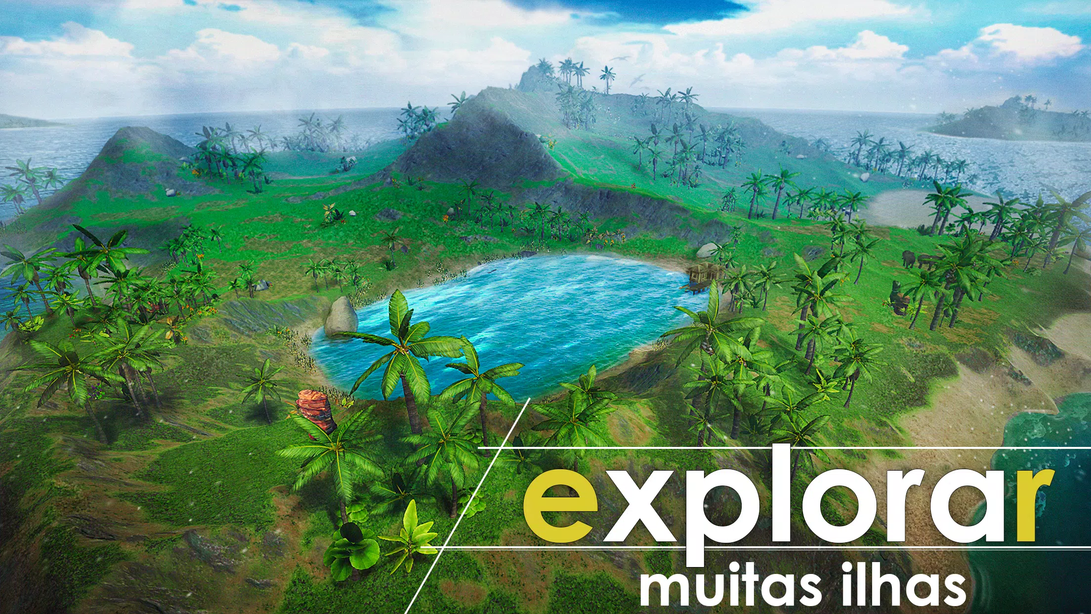 Download do APK de Perdido Ilha Sobrevivência Jog para Android