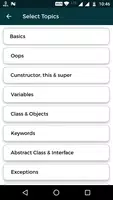 JAVA Interview Questions تصوير الشاشة 2