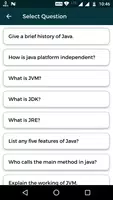 JAVA Interview Questions تصوير الشاشة 3