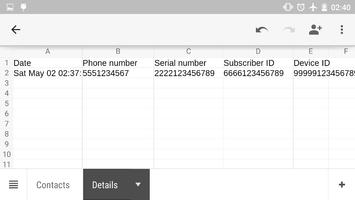 Contacts To Excel 스크린샷 1