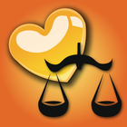 Zodiac liefde compatibiliteit-icoon