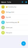 MyList - To Do. Make lists with ease. ภาพหน้าจอ 2