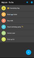 MyList - To Do. Make lists with ease. ภาพหน้าจอ 3