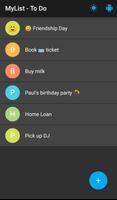 MyList - To Do. Make lists with ease. screenshot 3