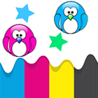 Fun Color Bouncing Bird icon