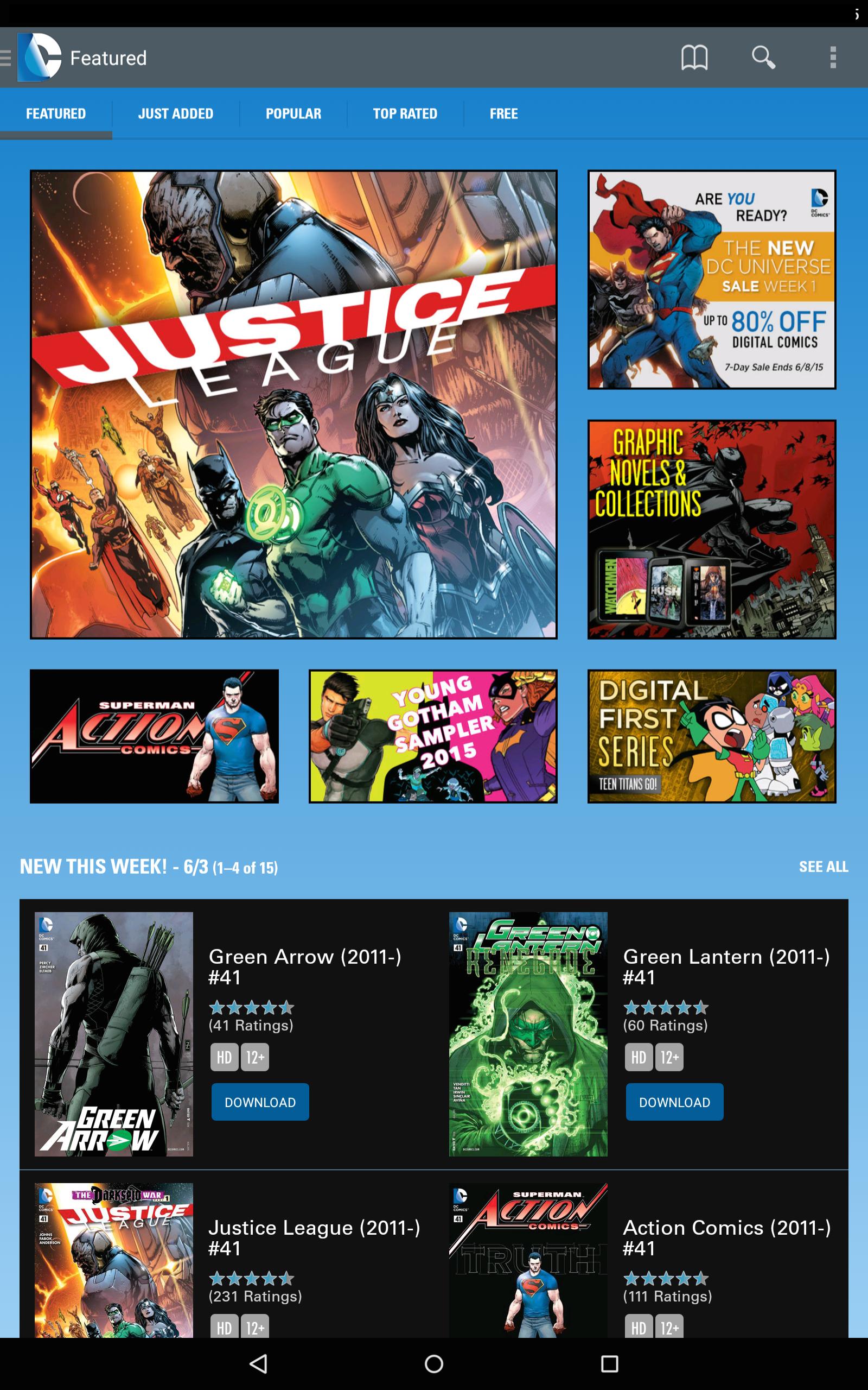 DC Comics APK for Android Download DC Comics APK for Android Download