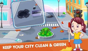 Big City & Home Cleaning game capture d'écran 2
