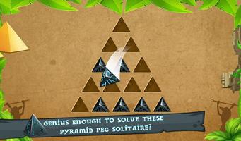 Sphinx Solitaire - Puzzle Pyramid Peg Affiche