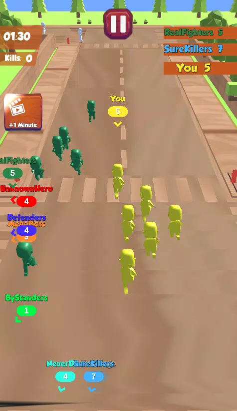 Forest Survival Crowd City