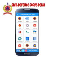 Civil Defence Corps, Delhi Poster