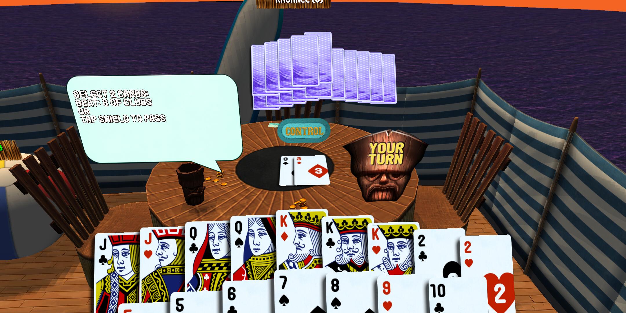 Card rooms. Rooms Cards.