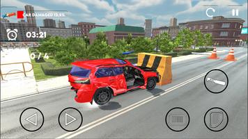 Crazy Car Crash Driving 2022 ảnh chụp màn hình 1