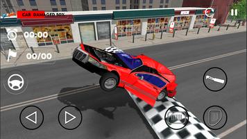Crazy Car Crash Driving 2022 ảnh chụp màn hình 2
