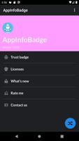 AppInfoBadge Sample ảnh chụp màn hình 1