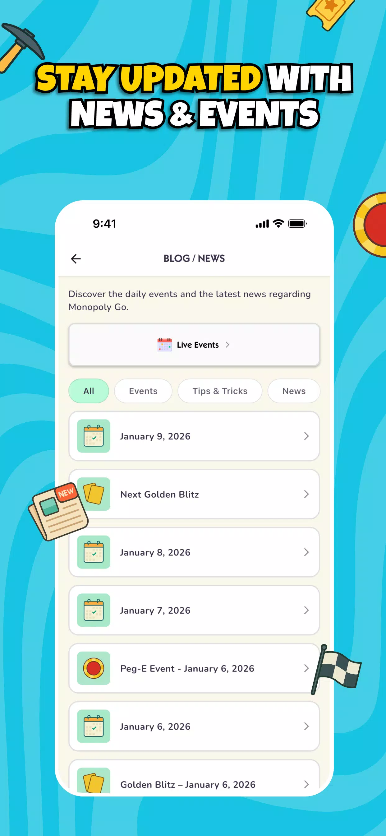 Go’Rewards – Rewards & Events