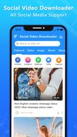 All Social Video Downloader - All Video Downloader Affiche