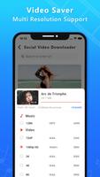 All Social Video Downloader - All Video Downloader capture d'écran 3