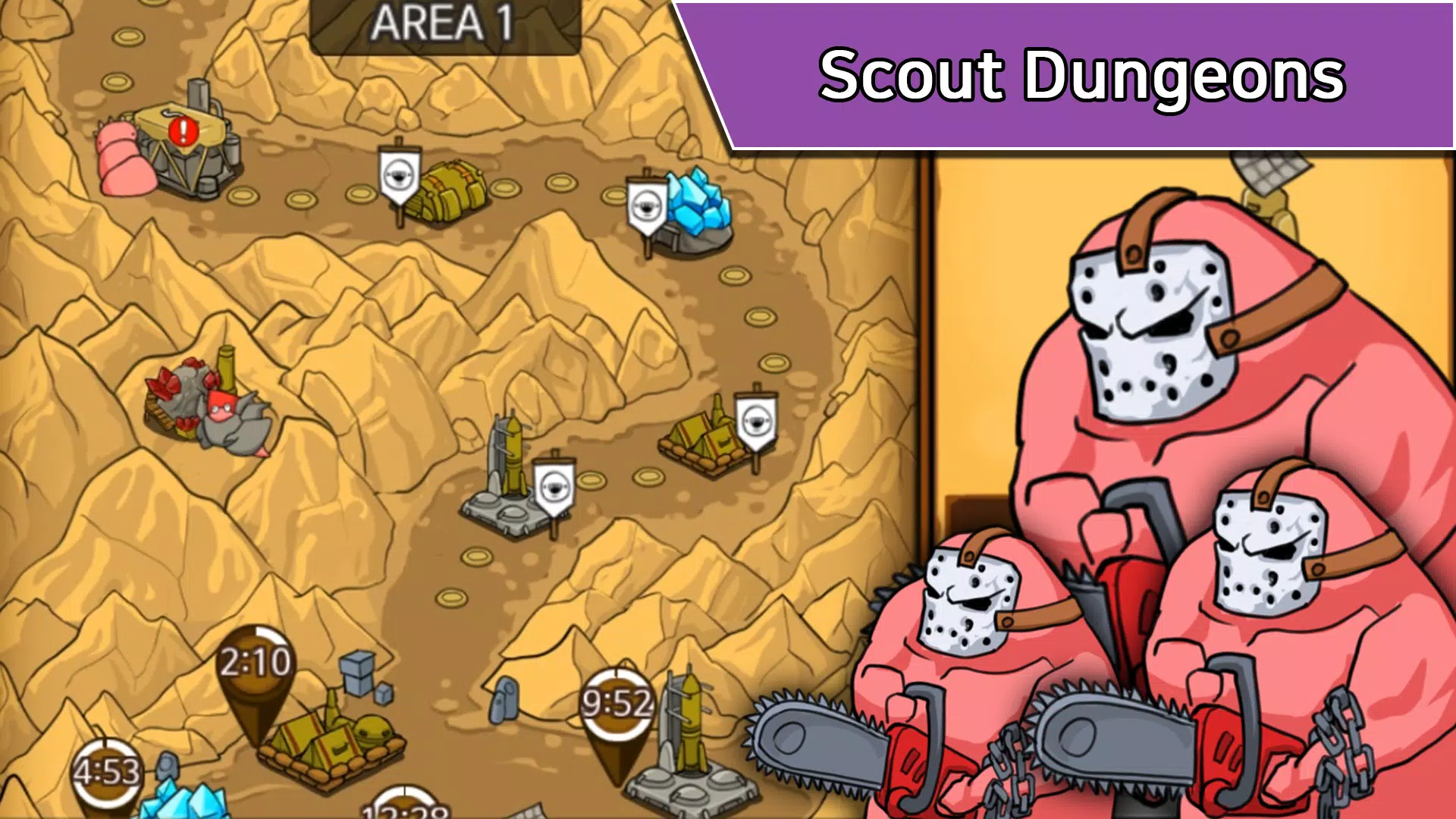 Missile Dude RPG : idle hero