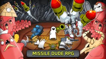 Missile Dude RPG: untätiger Plakat