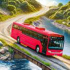 Bus game offroad hill coach icon