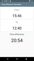 Time Difference Calculator स्क्रीनशॉट 3
