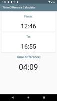 Time Difference Calculator 截图 2