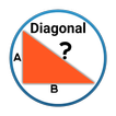 Diagonal Calculator Zeichen