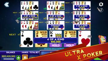 Deuces Wild: Video Poker Ultra 截圖 2