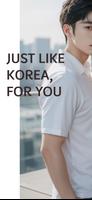 안녕: Make social Korean friends poster