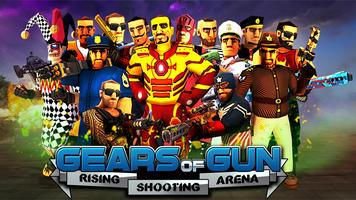 Gears of Gun Rising Shooting Arena Affiche