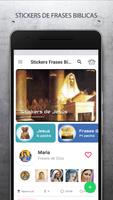 Stickers Frases Dios para chat 포스터