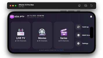 برنامه‌نما Player  Smarters IPTV عکس از صفحه
