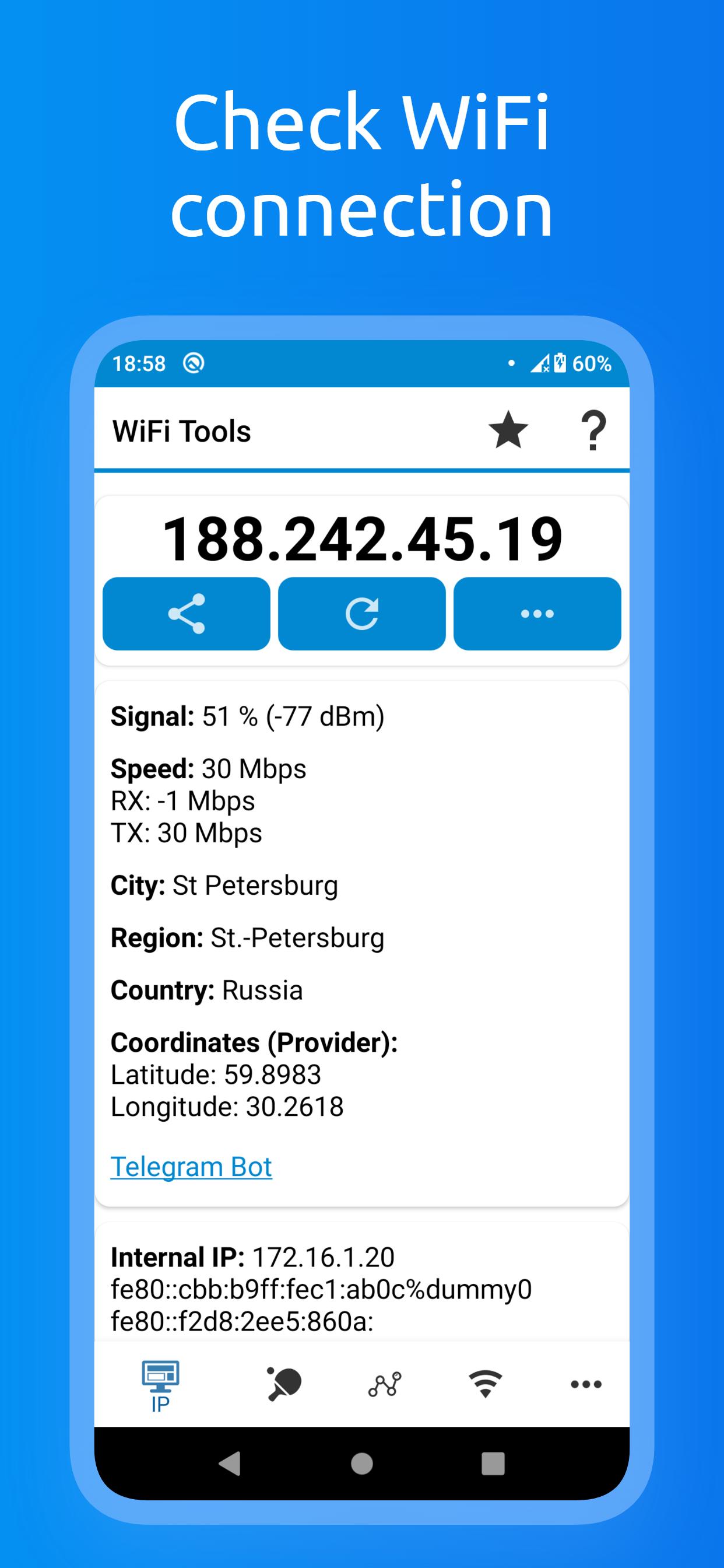Descarga de APK de WiFi Tools para Android