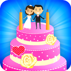 Wedding Cake Decoration - Sweet Cake Maker Games icône