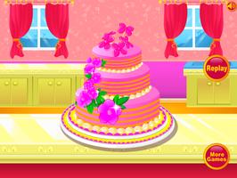 Wedding Cake Decoration - Sweet Cake Maker Games Poster