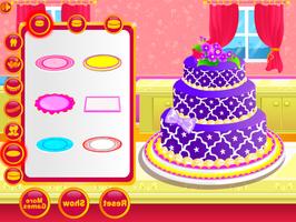 Wedding Cake Decoration - Sweet Cake Maker Games captura de pantalla 1