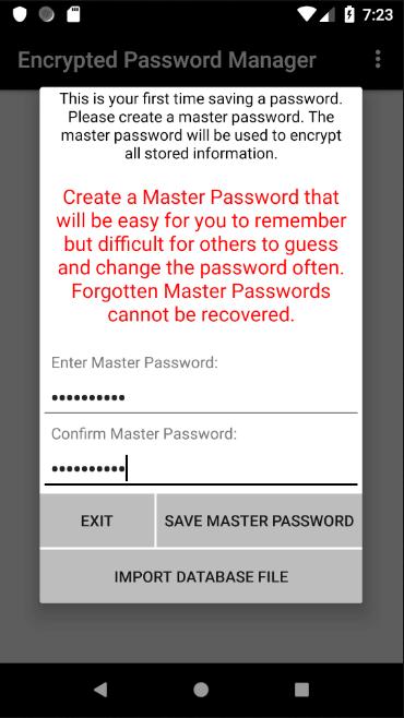 Encrypt password