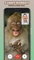 Funny Monkey Prank Video Call imagem de tela 3