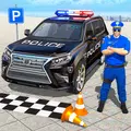Police Prado Car Parking Simulator Car Games 2021