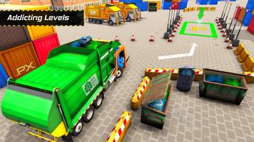 Garbage Truck Parking Games 3D capture d'écran 1