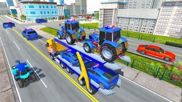 Police Truck Parking Games 3D capture d'écran 1