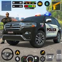 Simulator tugas polisi polisi poster