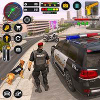 Police Car Chase Car Games plakat