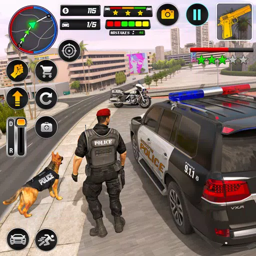 Jogo de Carro - Carro da polícia (Perseguição Policial) Jogos Android 