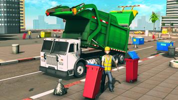 City Garbage Truck poster
