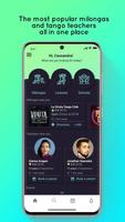 TangoApp: Tango, Milongas Plakat