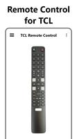 TCL TV Remote Affiche